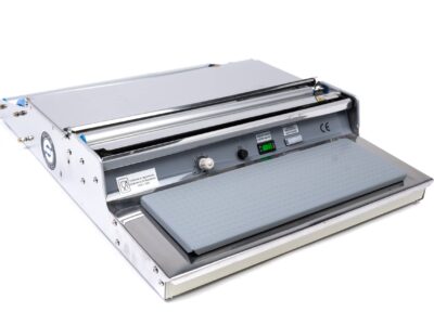 Dispenser din inox pentru ambalat caserole cu lungime bara 400 mm