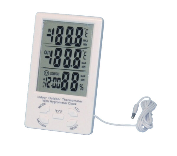 Termohigrometru pentru masurarea temperaturii si umiditatii